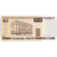 Bélarus, 20 Rublei, 2000, KM:24, NEUF - Bielorussia