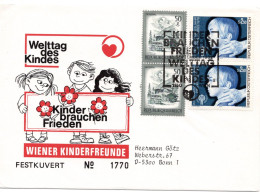 60742 - Österreich - 1982 - 2@S2,50 Jahr Des Kindes MiF A Bf WIEN - ... WELTTAG DES KINDES -> Westdeutschland - Autres & Non Classés