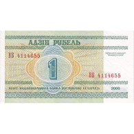 Bélarus, 1 Ruble, 2000, KM:21, NEUF - Bielorussia