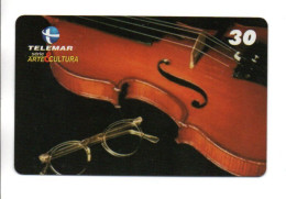 Série Arte Cultura Musique Télécarte Brésil Phonecard (G 1009) - Brasilien