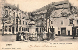 BELGIQUE - Dinant - La Statue Joachim Parenier - Carte Postale Ancienne - Dinant