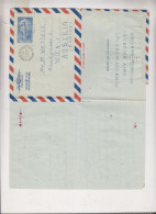 INDIA, 1966 LUCKNOW  Airmail Postal Stationery To Austria - Luftpost