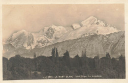 SUISSE - Genève - Le Mont Blanc Vu De Genève - Carte Postale Ancienne - Genève
