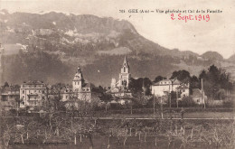 FRANCE - Gex - Vue Générale Et Col De La Faucille - Village - Carte Postale Ancienne - Gex