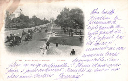 FRANCE - Paris - Avenue Du Bois De Boulogne - Animé  - Carte Postale Ancienne - Other Monuments