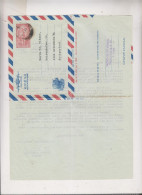 INDIA, 1967 NEW DELHI  Airmail Postal Stationery To Switzerland - Luftpost