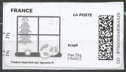 MON TIMBRE EN LIGNE  MONOCHROME OBLITERE - Used Stamps