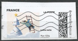 MON TIMBRE EN LIGNE  EN COULEUR OBLITERE - Used Stamps