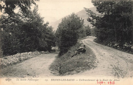 FRANCE - La Savoie Pittoresque - Bride Les Bains - Embranchement De La Route Des Allues - Carte Postale Ancienne - Brides Les Bains