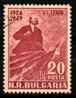 1949 - Bulgaria 609 Morte Di Lenin   ------ - Usati