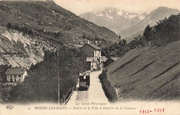 FRANCE - Bride Les Bains - Entrée De La Ville Et Glaciers De La Vannoise - Carte Postale Ancienne - Brides Les Bains