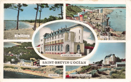 FRANCE - Saint-Brévin-L'Océan - Plage De La Courance - Casino Et Hôtel De La Plage - Colorisé - Carte Postale - Saint-Brevin-l'Océan