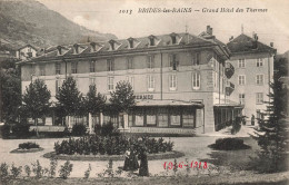 FRANCE - Brides Les Bains - Grand Hôtel Des Thermes - Carte Postale Ancienne - Brides Les Bains