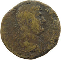 ROME EMPIRE SESTERTIUS  HADRIANUS (117-138) AFRICA #MA 102061 - La Dinastía Antonina (96 / 192)