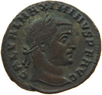 ROME EMPIRE FOLLIS  MAXIMINUS DAIA (305-309) GENIO IMP-E-RATORIS #MA 022839 - The Tetrarchy (284 AD Tot 307 AD)