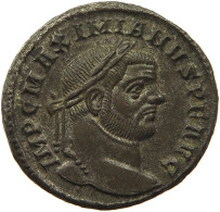 ROME EMPIRE FOLLIS  MAXIMIANUS HERCULIUS. 286-310 GENIO POPULI ROMANI TICINUM #MA 014107 - The Tetrarchy (284 AD To 307 AD)