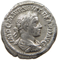 ROME EMPIRE DENAR  SEVERUS ALEXANDER 222-235 #MA 001347 - The Severans (193 AD Tot 235 AD)