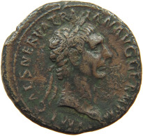 ROME EMPIRE AS 98-117 TRAJAN (98-117) #MA 003970 - Die Antoninische Dynastie (96 / 192)