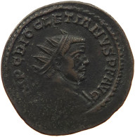 ROME EMPIRE ANTONINIAN  DIOCLETIAN, 284 - 305, IOVI CONSERVATORI AVGG #MA 014116 - La Tetrarchía Y Constantino I El Magno (284 / 307)