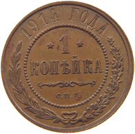 RUSSIA KOPEK 1914 NIKOLAUS II. (1894-1917) #MA 022518 - Russie