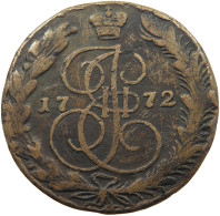 RUSSIA 5 KOPEKS 1772 EM KATHARINA II. 1762-1796. #MA 021613 - Russie