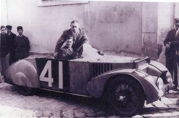 24 Heures Du Mans- Chenard Et Walcker - Concurrents Francaises 1937- Pilotes:Giraud-Cabantous/ Rigoulet -15x10cms PHOTO - Le Mans