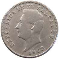 SALVADOR 10 CENTAVOS 1968  #MA 063188 - El Salvador