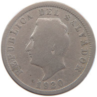 SALVADOR 5 CENTAVOS 1920  #MA 063195 - Salvador