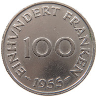 SAARLAND 100 FRANKEN 1955  #MA 104562 - 100 Franken