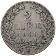 SAN MARINO 2 LIRE 1906  #MA 025030 - San Marino