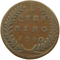 SALZBURG PFENNIG 1790 HIERONYMUS GRAF COLLOREDO, 1772-1803 #MA 013866 - Autriche