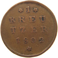 SALZBURG KREUZER 1802 KURFÜRST ERZHERZOG FERDINAND 1803-1806 #MA 018123 - Autriche