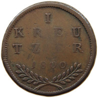 SALZBURG KREUZER 1800 HIERONYMUS GRAF COLLOREDO, 1772-1803 #MA 017226 - Autriche