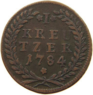 SALZBURG KREUZER 1784 HIERONYMUS GRAF COLLOREDO #MA 016523 - Autriche
