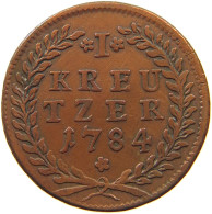 SALZBURG KREUZER 1784 HIERONYMUS GRAF COLLOREDO #MA 010408 - Autriche