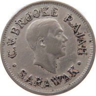 SARAWAK 5 CENTS 1920 H CHARLES V. BROOKE #MA 068720 - Kolonies