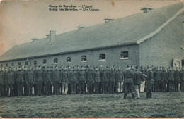 BELGIQUE - Camp De Beverloo - L'Appel - Soldat - Carte Postale Ancienne - Leopoldsburg (Beverloo Camp)