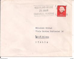 ROTTERDAM- TIMBRO POSTE TARGHETTA "NEDERLAND-BELGIE.",1971 - Briefe U. Dokumente