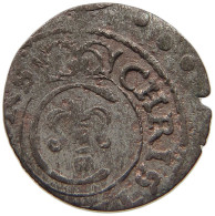 RIGA SOLIDUS SCHILLING 1653 CHRISTINA, 1632 - 1654 #MA 024795 - Letonia