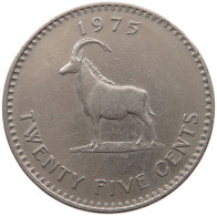 RHODESIA 25 CENTS 1975  #MA 067457 - Rhodesia