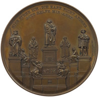 REFORMATION MEDAILLE 1914 ERRICHTUNG DES LUTHERDENKMALS IN WORMS BRONZEMEDAILLE 1868 #MA 012675 - Autres & Non Classés