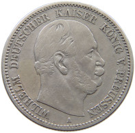 PREUSSEN 2 MARK 1876 A WILHELM I. 1861-1888 #MA 020927 - 2, 3 & 5 Mark Plata