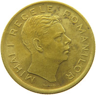 ROMANIA 200 LEI 1945 MIHAI I. 1940-1947 OFF-CENTER #MA 099158 - Romania