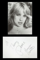 Rosanna Arquette - Actrice Américaine - Page D'album Dédicacée + Photo - 80s - Actores Y Comediantes 