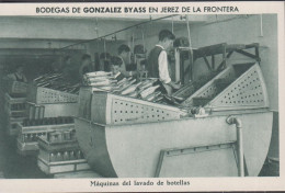 1930. ESPANA. Fine Postcard With Sherry Motive. BODEGAS DE GONZALEZ BYASS EN JEREZ DE LA FRONTERA. Maquina... - JF445060 - Autres & Non Classés
