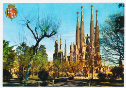 CPSM / CPM  10.5 X 15 Espagne (178) BARCELONA  Templo Sagrada Familia - Barcelona