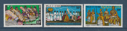 Wallis Et Futuna - YT N° 221 à 223 ** - Neuf Sans Charnière - 1978 - Unused Stamps