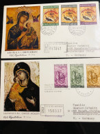 Vatican : 2 Lettres Nativité - Covers & Documents