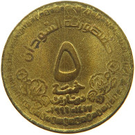 SUDAN 5 DINARS 1996  #MA 019028 - Soedan