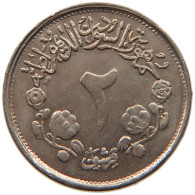 SUDAN 2 QIRSH 1976  #MA 015824 - Soedan